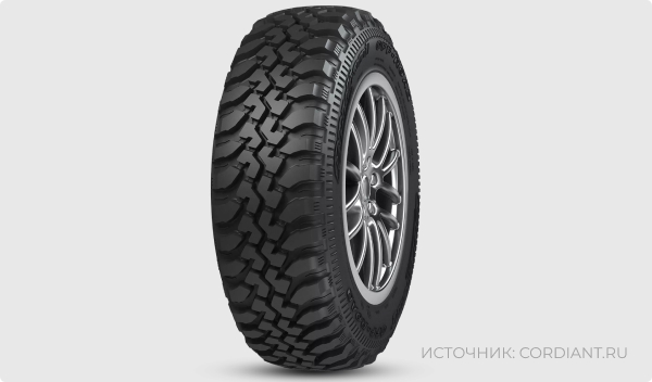 Шина Cordiant Off Road 215/65 R16 102Q XL