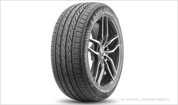Шина LandSail LS588 225/45 R19 92W Run Flat