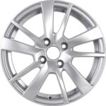 Диск КиК КС876 (15_Fabia) 6x15 5x100 ET38.0 D57.1 Сильвер