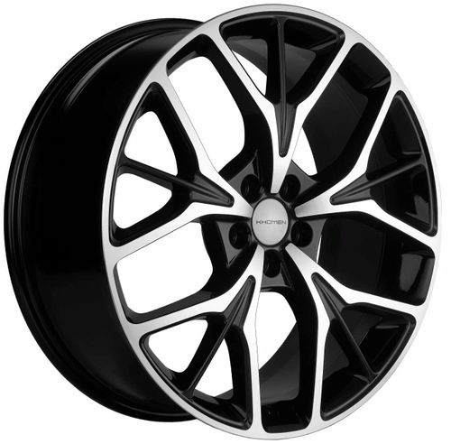 210378450_main Диск Khomen Wheels KHW2012 (OMODA C5) 8x20 5x108 ET33.0 D60.1 Black-FP — изображение 1