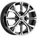 Диск iFree КС974 (16_Octavia) 6,5x16 5x112 ET46.0 D57.1 Алмаз черный