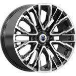 Диск КиК Кортес 8,5x19 6x139,7 ET25.0 D106.1 Дарк платинум