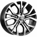 Диск iFree КС736 (16_ix35) 6,5x16 5x114,3 ET45.0 D67.1 Алмаз черный