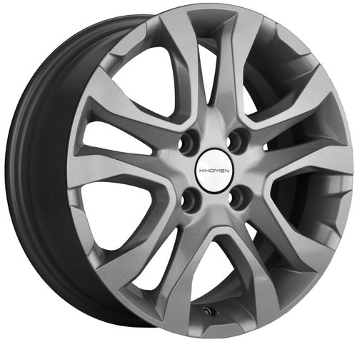 210975701_main Диск Khomen Wheels KHW1503 (Rio/Solaris) 6x15 4x100 ET46.0 D54.1 Gray — изображение 1