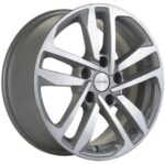 Диск Khomen Wheels KHW1612 (Huyndai/Mazda) 6,5x16 5x114,3 ET45.0 D67.1 F-Silver-FP