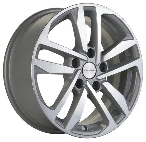 210975708_main Диск Khomen Wheels KHW1612 (Huyndai/Mazda) 6,5x16 5x114,3 ET45.0 D67.1 F-Silver-FP — изображение 1