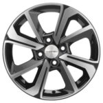 Диск Khomen Wheels KHW1501 (Logan/Sandero/Xray) 6x15 4x100 ET40.0 D60.1 G-Silver