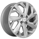 Диск Khomen Wheels KHW1508 (XRay) 6x15 4x100 ET40.0 D60.1 F-Silver-FP