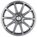 Диск Khomen Wheels KHW1707 (KIA Rio I/II Solaris I/II) 6,5x17 4x100 ET50.0 D60.1 Gray-FP