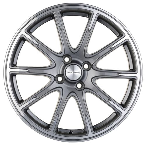 211383488_main Диск Khomen Wheels KHW1707 (KIA Rio I/II Solaris I/II) 6,5x17 4x100 ET50.0 D60.1 Gray-FP — изображение 1
