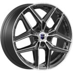 Диск КиК Юнион 7x17 5x114,3 ET38.0 D67.1 Алмаз черный
