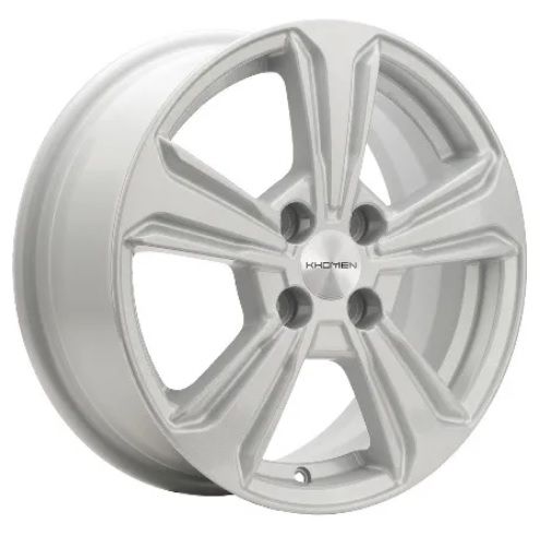 21151107_main Диск Khomen Wheels KHW1502 (Solano) 6x15 4x100 ET45.0 D54.1 F-Silver — изображение 1