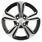 Диск Khomen Wheels KHW1502 (Solano) 6x15 4x100 ET45.0 D54.1 Black-FP