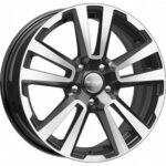 Диск iFree КС874 (17_Vesta Cross) 6,5x17 4x100 ET43.0 D60.1 Алмаз черный