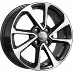Диск iFree КС861 (15_Solaris II) 6x15 4x100 ET46.0 D54.1 Алмаз черный