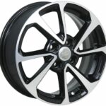 Диск iFree КС861 (15_Solaris I) 6x15 4x100 ET48.0 D54.1 Алмаз черный