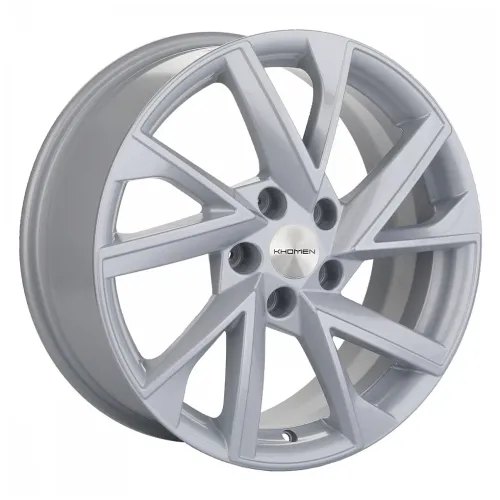 211569349_main Диск Khomen Wheels KHW1714 (DFM AX 7) 7x17 5x108 ET43.0 D65.1 Black-FP — изображение 1