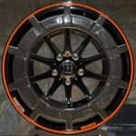 Диск ST Forged JM24 RGW485 10x24 5x130 ET30.0 D84.1 Gloss Black Red Lip+