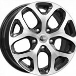 Диск КиК КС869 (16_Octavia FL) 6,5x16 5x112 ET46.0 D57.1 Алмаз черный