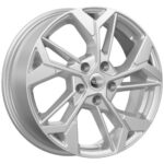 Диск КиК КС1062 (17_Jolion) 6,5x17 5x114,3 ET37.0 D66.6 Сильвер