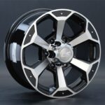 Диск LS Wheels LS187 7,5x18 6x139,7 ET36.0 D100.1 BKF