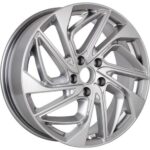 Диск КиК КС883 (18_Koleos) 7x18 5x114,3 ET35.0 D66.1 Сильвер