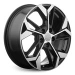 Диск КиК КС1062 (17_Evolute i-Pro/DFM AX7) 6,5x17 5x108 ET43.0 D65.1 Алмаз черный