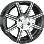 Диск LS Wheels LS571 7x16 4x100 ET40.0 D73.1 BKF