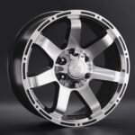 Диск LS Wheels LS1289 7,5x17 6x139,7 ET25.0 D106.1 BKF
