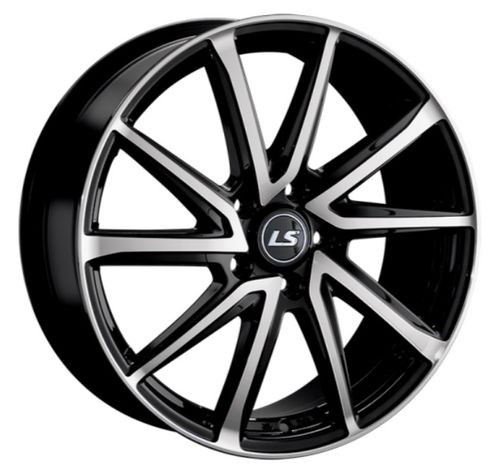 21182124_main Диск LS Wheels LS1290 7x17 5x100 ET55.0 D56.1 BKF — изображение 1