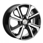 Диск Khomen Wheels KHW1501 (Logan/Sandero/Xray) 6x15 4x100 ET40.0 D60.1 Black-FP