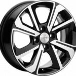 Диск Khomen Wheels KHW1501 (Vesta) 6x15 4x100 ET50.0 D60.1 Black-FP
