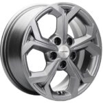 Диск Khomen Wheels KHW1606 (Mitsubishi) 6,5x16 5x114,3 ET46.0 D67.1 Gray-FP