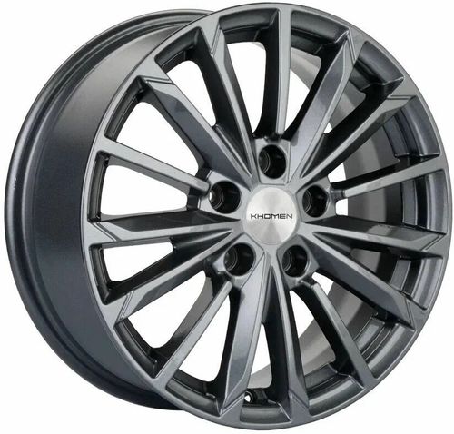 212168654_main Диск Khomen Wheels KHW1611 (DFM 580) 6,5x16 5x110 ET45.0 D67.1 Black-FP — изображение 1