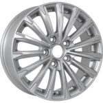 Диск KDW KD1610 6,5x16 4x100 ET50.0 D60.1 Light Silver Painted