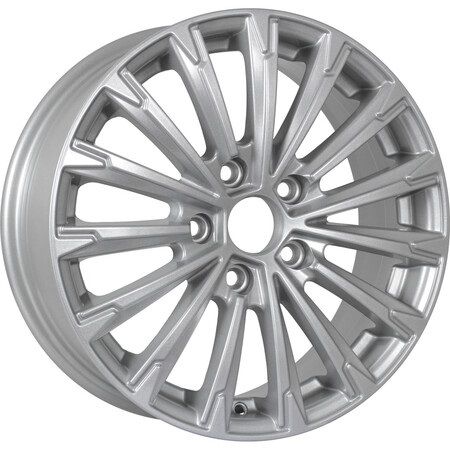 212258533_main Диск KDW KD1610 6,5x16 4x100 ET50.0 D60.1 Light Silver Painted — изображение 1