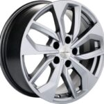 Диск Khomen Wheels KHW1703 (Changan CS35 Plus) 7x17 5x110 ET46.0 D63.3 Black-FP