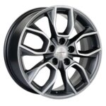Диск Khomen Wheels KHW1713 (Hyundai Elantra) 7x17 5x114,3 ET49.0 D67.1 Black-FP