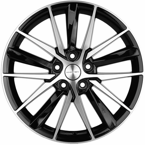 212260525_main Диск Khomen Wheels KHW1807 (Geely Atlas/Atlas Pro/Lifan Myway) 8x18 5x114,3 ET45.0 D60.1 Black-FP — изображение 1
