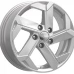 Диск КиК КС979 (16_Karoq) 6x16 5x112 ET43.0 D57.1 Сильвер