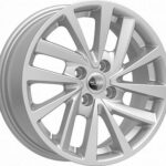 Диск КиК КС899 (15_Sandero Stepway) 6x15 4x100 ET36.0 D60.1 Сильвер