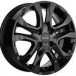 Диск Khomen Wheels KHW1503 (Cobalt) 6x15 4x100 ET39.0 D56.6 Black-FP