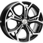 Диск Khomen Wheels KHW1702 (Tiguan) 7x17 5x112 ET40.0 D57.1 Black-FP