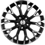 Диск Khomen Wheels KHW1718 (Nissan Juke F16 [19..24]) 7x17 5x114,3 ET35.0 D66.1 Black-FP