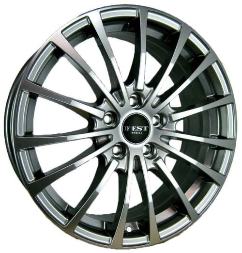 212442891_main Диск Proma Цунами 7x17 5x105 ET39.0 D56.6 Графит — изображение 1