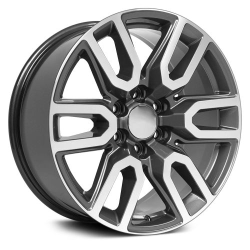 212582648_main Диск Khomen Wheels KHW1723 (JAC T6 Pickup) 8x17 6x139,7 ET30.0 D106.1 Gray-FP — изображение 1