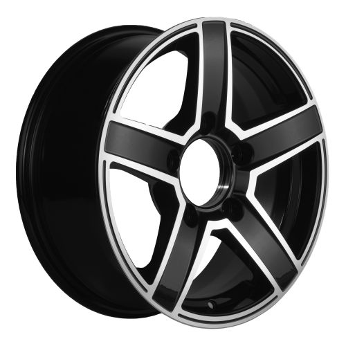 212723674_main Диск Khomen Wheels KHW1614 6,5x16 5x139,7 ET40.0 D98.5 Black-FP — изображение 1