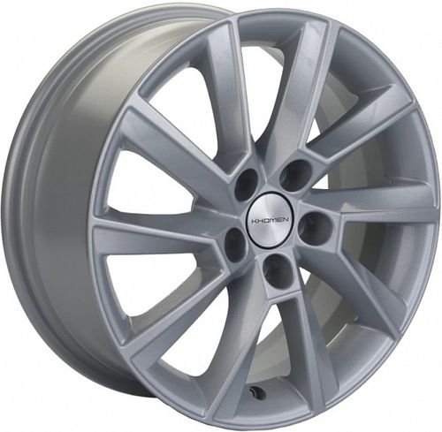 21277279_main Диск Khomen Wheels KHW1507 (Rapid/Fabia) 6x15 5x100 ET38.0 D57.1 F-Silver — изображение 1