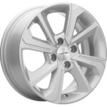Диск Khomen Wheels KHW1501 (15_Rio II) 6x15 4x100 ET46.0 D54.1 F-Silver