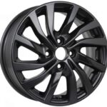 Диск KDW KD1546 6x15 4x100 ET40.0 D60.1 Matt Black Painted